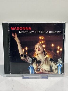 🤯5 for $20🤯 Madonna “Don’t Cry For Me Argentina” CD Single [Pop Dance House]